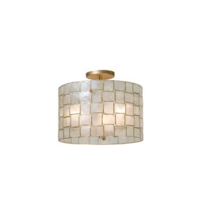 Roxy 3 Light Semi Flush